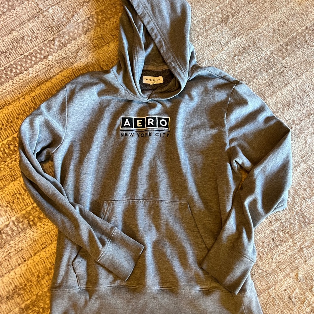 Aeropostale Gray Hoodie with Logo
